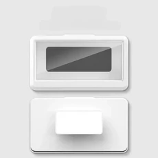 방수 샤워 전화 홀더 욕조용 회전식 마운트 욕실 4-7''용 안개 터치 스크린 케이스, 01 WHITE