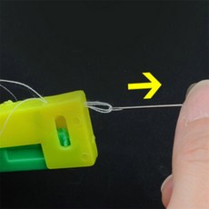 무지개샵 바늘 구멍 쉽게 꿰기 헬퍼 바늘에실끼우는도구