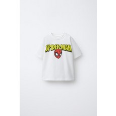 국내배송 ZARA 자라 아동 키즈 주니어 SPIDERMAN © MARVEL 티셔츠 화이트 7878905250 1847855
