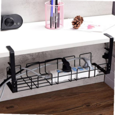 멀티탭 보관함 멀티탭선반 선반 무타공 콘센트 책상 거치대 DD-12804 59000EA 1EA, 본상품