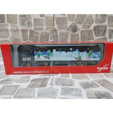 Herpa 2021 聖誕彩繪貨櫃車模型, 1個