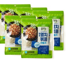 풀무원 3분간편 통영멸치볶음 만들기, 5개, 220g
