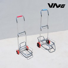 VA 폴딩 핸드카트 접이식 구루마 낚시 장보기 캠핑 카트 손수레, 1개