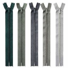 [청라핸즈] YKK 바지지퍼 23Cm (16-682), 그레이(577)YKK, 1개