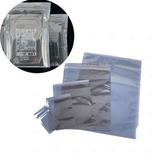 컴퓨터 전자 부품 보호 보관 수납 정전기 데이터 손상 방지 제거 보호 제전 포장 비닐백 지퍼백 실딩백 D, B