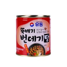 유동 뚝배기 번데기탕 얼큰한맛 280g, 1개