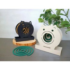 日本黑田媽 鋼製豬造型蚊香座