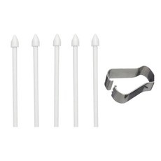 갤럭시탭 S펜 교체용 펜촉 S6 S7 S8 S9 S10 갤럭시노트 10 20 21 펜팁, 5개, 화이트