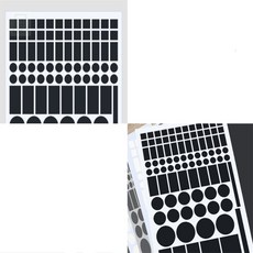 스토어-소유 원형암막스티커 암막스티커