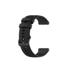 Garmin vivoactive3/vivomove HR Luxe 智慧手錶 20mm 運動透氣腕帶, 錶帶小格紋-黑
