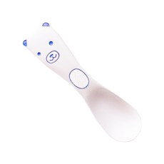 한울명가 곰 아기 이유식 은수저 돌 출산 선물 세트, 1개