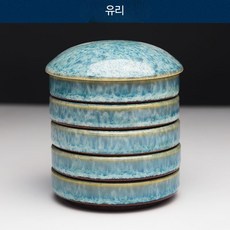 세라믹 물감 파레트 5단 도자기 팔레트 동양화 유화 회화 안료용 화구 접시, 1개