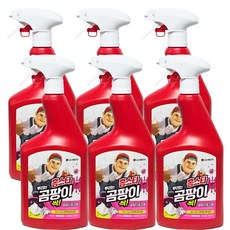 홈스타 뿌리는 곰팡이 싹 후로랄향 세정제, 750ml, 6개