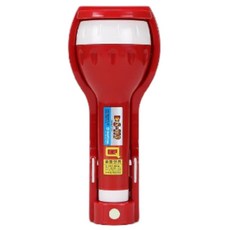 비상용 손전등 무음형 대형 LED 벽걸이 휴대용 후레쉬 미니랜턴, 레드 무음형, 1개