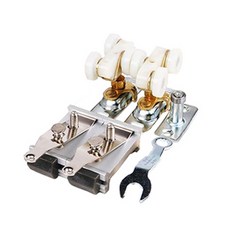 (부속명 확인후 구매) 존슨로라세트 소(무베어링 베어링) 부속개별구매가능 _미닫이문부속 슬라이딩문부속 하부가이드 슬라이딩레일 행거레일 슬라이딩도어레일 천정설치 벽면설치 포켓도어, 스토퍼 1EA, 1개