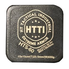 HTTI 防彈側板 HTS-60 NIJ-0101.06 III+ M855 5.56x45mm 15x15cm 650g, HTS50 IIIA*2片, 詳見包裝