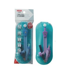 COX 三燕 按壓式安全針鉛筆型圓規 支 D-900, 1個
