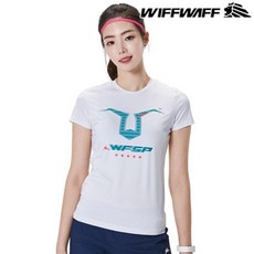 위프와프 80238 연습복 여성 라운드 티셔츠 기동력 보조형 옷