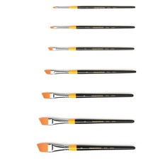 화홍 다용도 디자인붓 972 낱개 (호수선택) /구성붓/사선붓, 1개, 2호