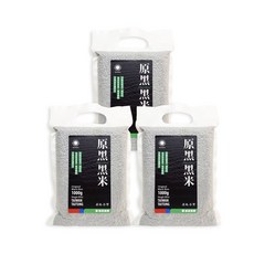 小原黑三入組 黑糙米 (1kg*3), 3個, 1kg