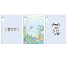 모닝글로리 초등생 3-6학년 노트 21줄 23줄 10개입 꼬맹이샵, 10권, 23줄 스프링 남아용