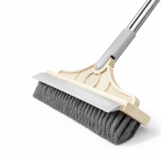 살림생각 모서리 틈새 구석 화장실 2in1 청소솔, 1개, 베이지