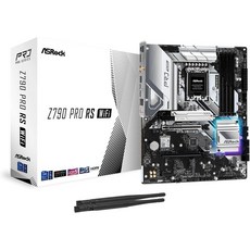 ASRock Z790 Pro RS WiFi LGA1700 ATX 마더보드 141312세대 인텔 코어 프로세서 DDR5 7200+OC PCIe 5.0 2.5G LAN 6E
