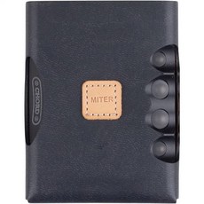 13519853 휴대용 오디오 케이스 워크맨 액세사리 MITER for Chord Mojo 2 Handmade Faux Leather Black Italian PU Cover