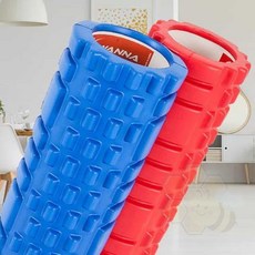 속빈 폼롤러 61cm 마사지롤러 폼블러, 레드