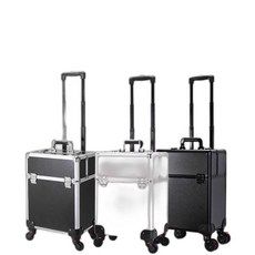 미대 박스 바퀴달린 디자인 그레이 미술 화구 소형, 1개