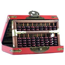 나무 주판 엔틱 장식용 개업선물 소품, 3박스