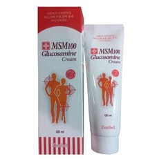 MSM글루코캐주얼사민크림 핫 120ml, 1개