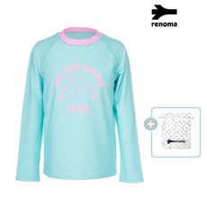 레노마수영복 *폴리백 무상증정* 써머베어 비치 여아동 래쉬가드 3컬러 - GS2C951 8338772