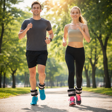 런닝 헬스 발목 모래주머니 중량밴드 하체근력 트레이닝 웨이트, 블랙, 0.5kg