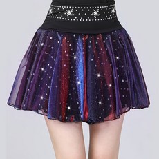 와우진플 화려한 댄스 숏 스커트 (102)