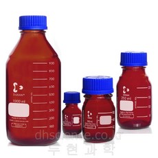 두현과학 독일 갈색 샘플병 메디아병 자외선 차단 갈색 랩바틀 Premium Amber Laboratory Bottles DURAN, 1개, 50ml