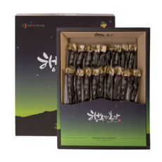 행복한 홍삼 고려 홍삼 정과 절편 국내산 명절 선물 세트 답례품 쇼핑백 포함, 500g, 1개