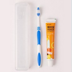 엘지페리오 여행용 치약 칫솔 휴대용 치약칫솔세트 판촉물