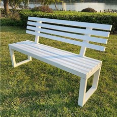 야외용 웨이팅 휴게소 놀이터 벤치 컬러 옥상 핑크, 화이트 2m 40cm 85cm 등받이 포함