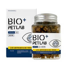 바이오펫랩 아이프로 강아지 눈 영양제 특허 유산균 사균 루테인 눈물자국, 1개, 눈물개선/눈건강+장건강, 180g