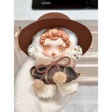 인형옷 드레스 스커트 귀여운인형옷 인형옷세트 아이돌인형 애착인형 꾸미기, 갈색 도터