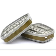 3M 방독면 정화통 방독마스크 필터, 6006: 다중가스(Multi-Gas)용, 1세트