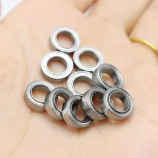 10pcs 작은 미니 베어링 4x7x2.5 5x8x2 5x10x4 6x10x3 8x22x7 자전거 RC 자동차 장난감 3D 프린터 브래킷 6, 01 10 개, 12 ID 5x8x2mm