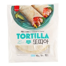 푸드올마켓_ 삼립 10호 밀또띠아 744g(12장) /냉동, 744g
