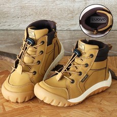UOVO 防水防滑兒童登山短靴 機能皮靴