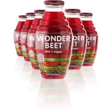비톨로지 유기농 비트 및 채소 주스 8.45온스 (6개 팩) Beetology Organic Beet and Veggie Juice 8.45oz (6 Pack) | 100% Col, 250ml