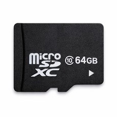 마이크로 SD 카드 TF 외장 메모리 벌크포장 Micro SD 64GB 휴대폰 PC 노트북용 카메라 블랙박스 등에 활용