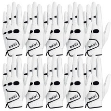 Licata 男士用半皮革高級高爾夫手套 左手用, 混合顏色