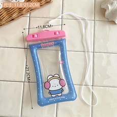 TENGYI 卡通手機防水袋, 3 冬季兔免防水袋 - 普通版, 1套
