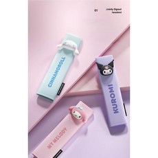 SA 산리오 캐릭터 안전벨트 커버 자동차 고급 가죽 소재, 1개, 헬로키티 블랙